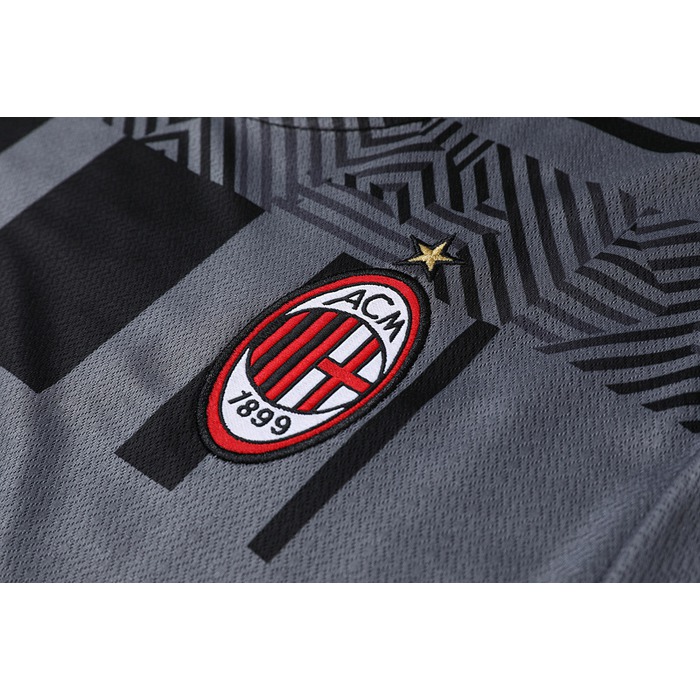 Camiseta de Entrenamiento AC Milan 22-23 Gris - Haga un click en la imagen para cerrar